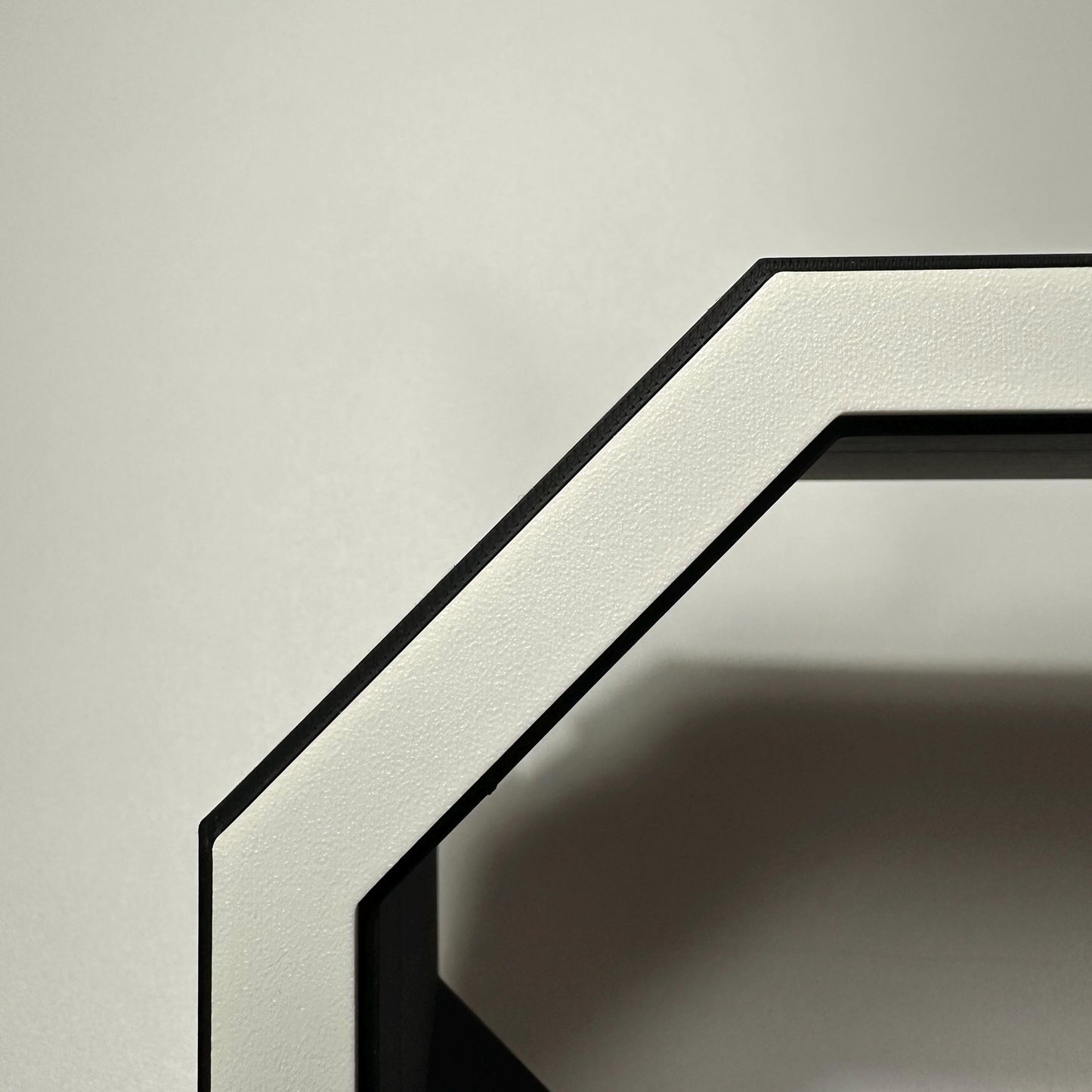 Schwarzes Rundes Regal Modul | modern und modular | Kreisregal für Wand & Tisch | Stecksystem erweiterbar