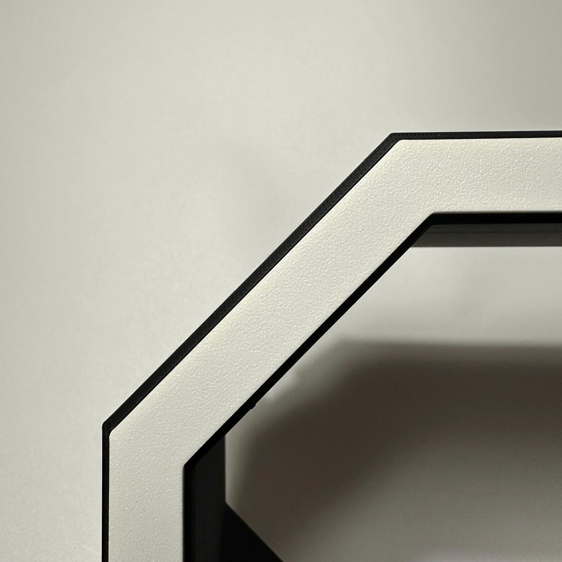 Schwarzes Rundes Regal Modul | modern und modular | Kreisregal für Wand & Tisch | Stecksystem erweiterbar