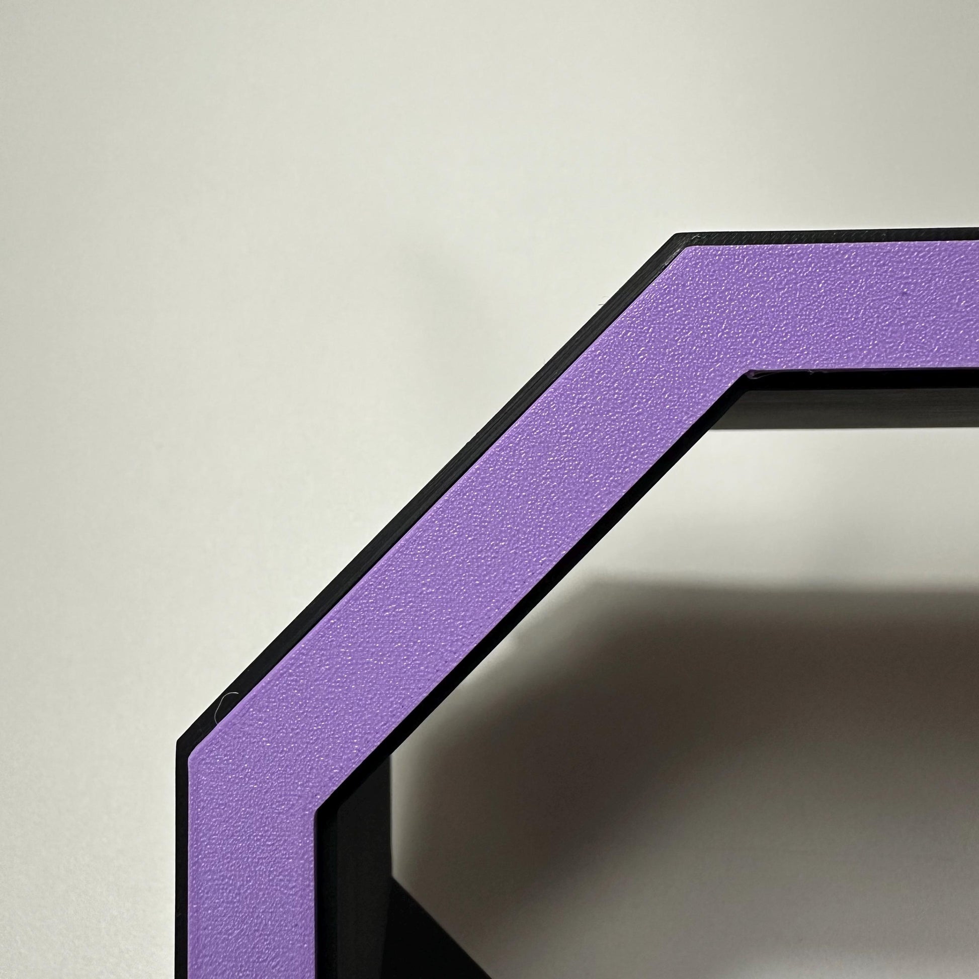 Schwarzes Rundes Regal Modul | modern und modular | Kreisregal für Wand & Tisch | Stecksystem erweiterbar